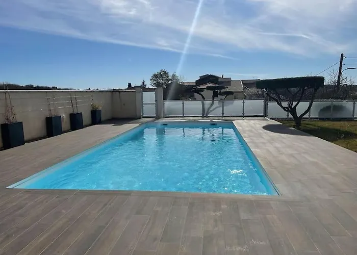 La Bastide Du Soleil Avec Piscine, Calme, Randonnee A Proximite Villa Allegre Les Fumades